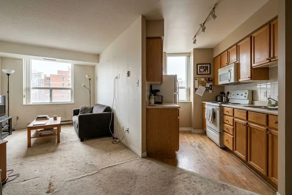 Condos before renovation